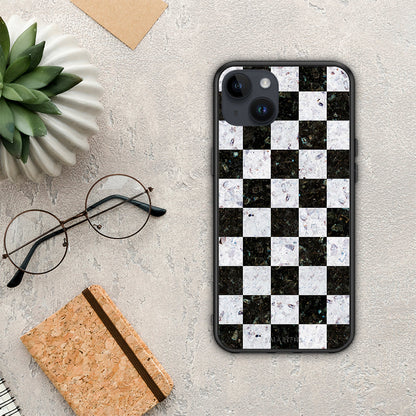 Marble Square Geometric - iPhone 15 Plus θήκη