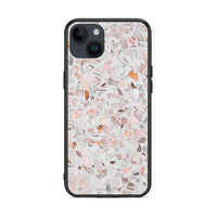 Thumbnail for iPhone 14 Plus Marble Terrazzo θήκη από τη Smartfits με σχέδιο στο πίσω μέρος και μαύρο περίβλημα | Smartphone case with colorful back and black bezels by Smartfits