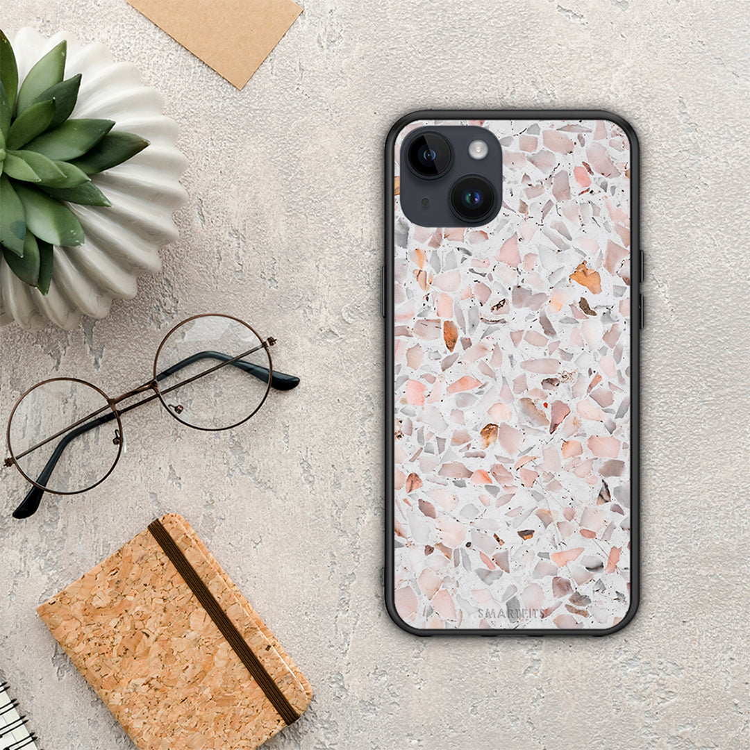 Marble Terrazzo - iPhone 15 Plus θήκη