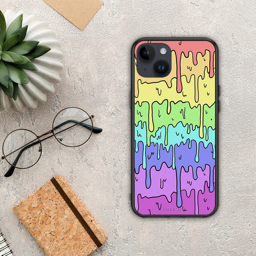Melting Rainbow - iPhone 15 Plus θήκη