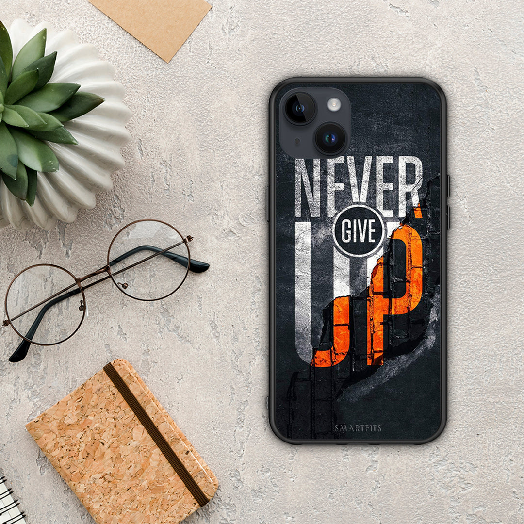 Never Give Up - iPhone 14 Plus θήκη