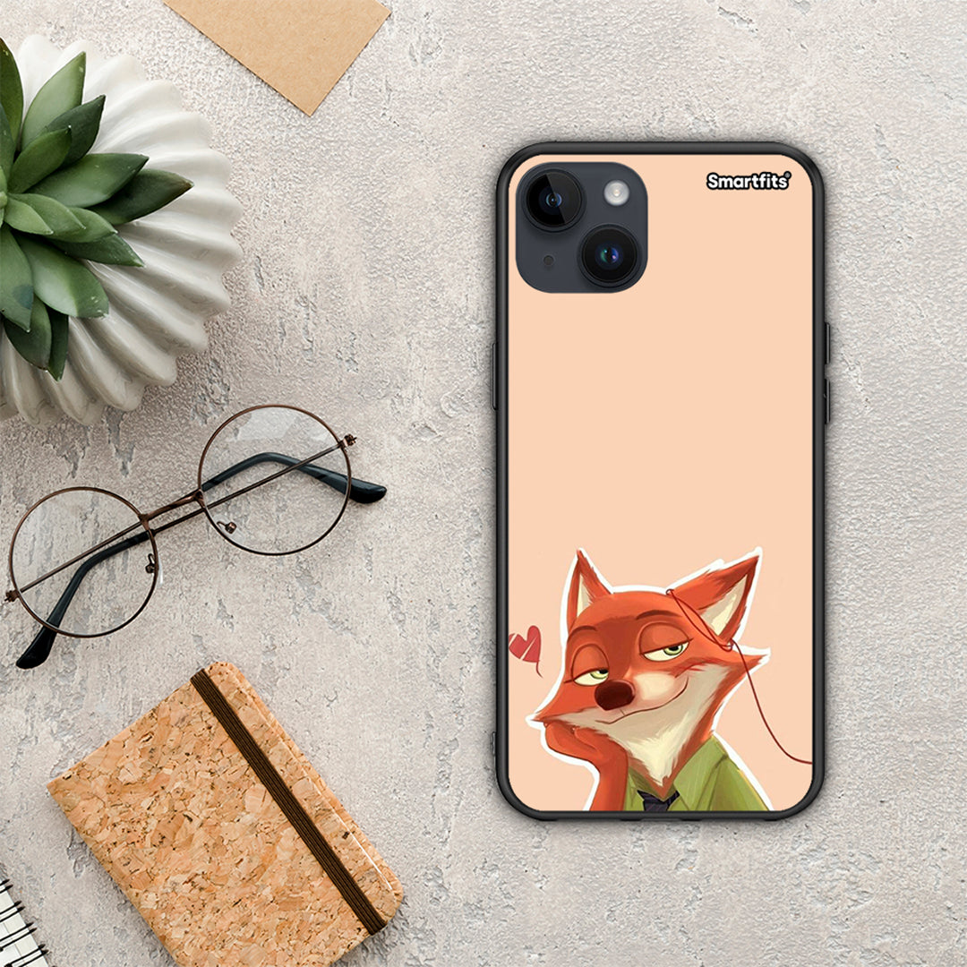 Nick Wilde And Judy Hopps Love 1 - iPhone 15 Plus θήκη