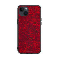 Thumbnail for iPhone 14 Plus Paisley Cashmere θήκη από τη Smartfits με σχέδιο στο πίσω μέρος και μαύρο περίβλημα | Smartphone case with colorful back and black bezels by Smartfits