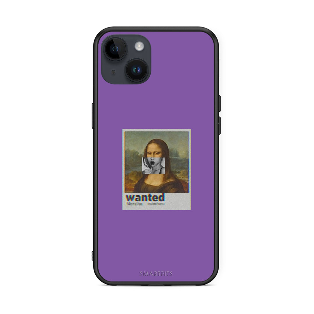 4 - iPhone 14 Plus Monalisa Popart case, cover, bumper