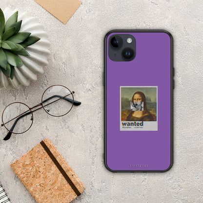 Popart Monalisa - iPhone 15 Plus θήκη