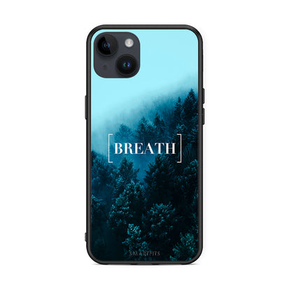 4 - iPhone 15 Plus Breath Quote case, cover, bumper