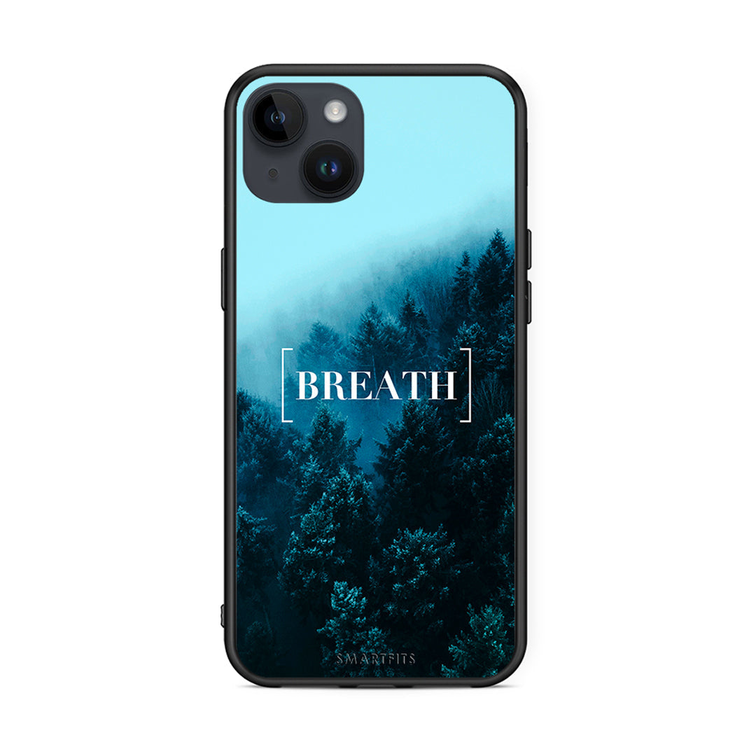 4 - iPhone 15 Plus Breath Quote case, cover, bumper