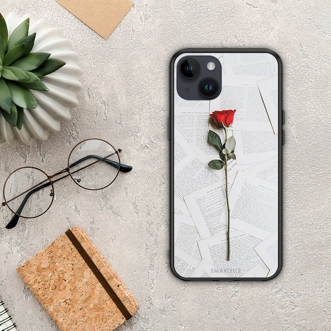 Red Rose - iPhone 14 Plus θήκη