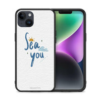 Thumbnail for Θήκη iPhone 15 Plus Sea You από τη Smartfits με σχέδιο στο πίσω μέρος και μαύρο περίβλημα | iPhone 15 Plus Sea You case with colorful back and black bezels