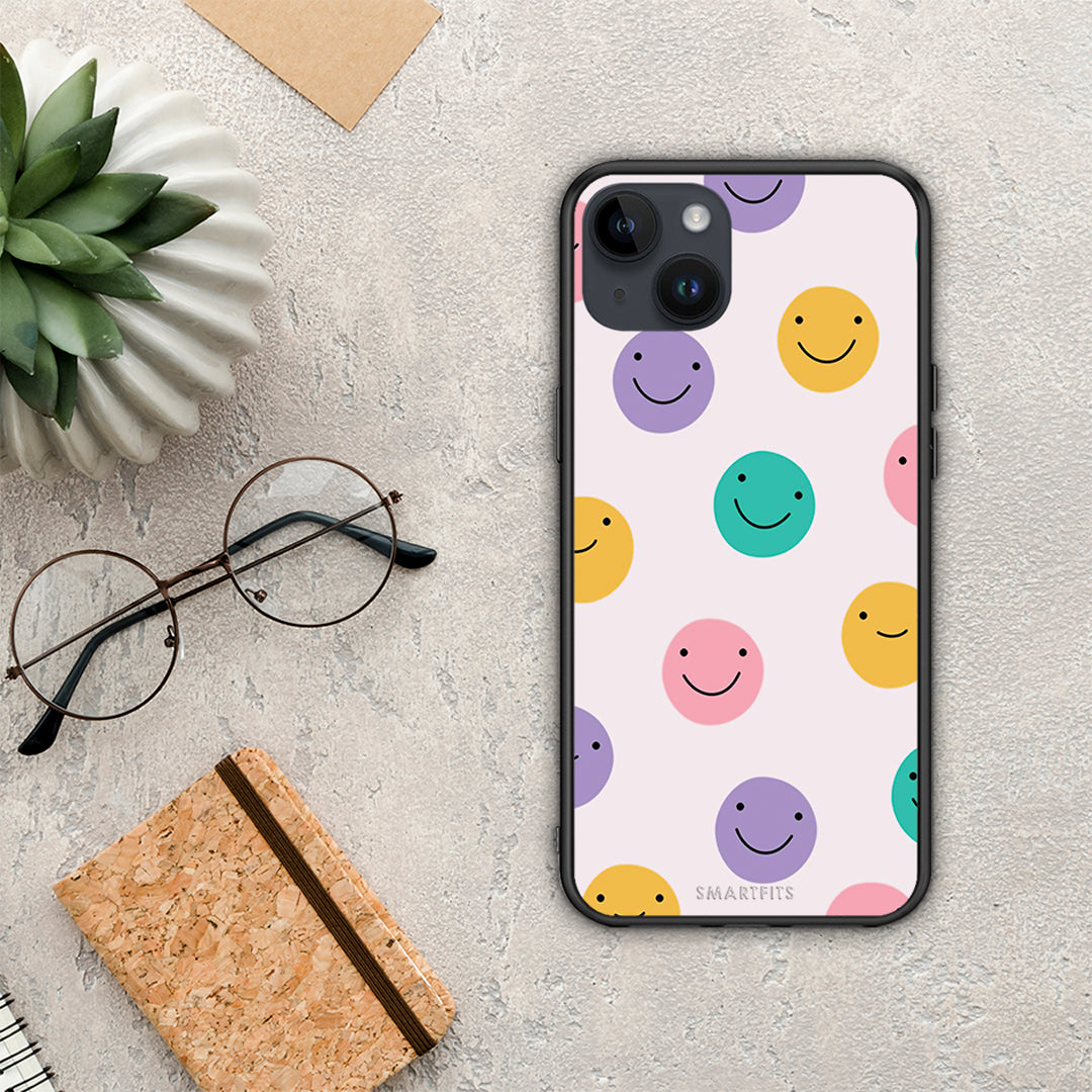 Smiley Faces - iPhone 15 Plus θήκη