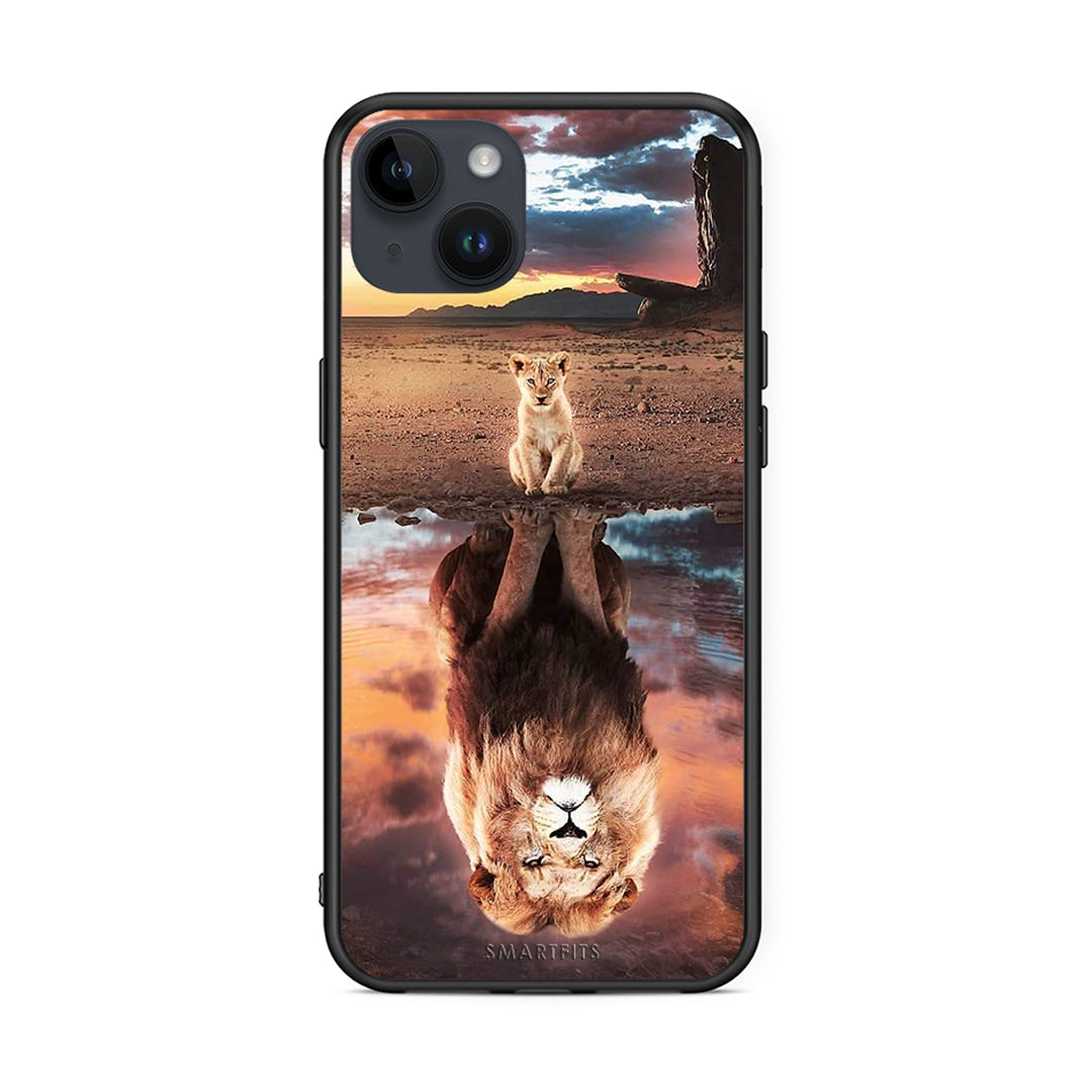 iPhone 14 Plus Sunset Dreams Θήκη Αγίου Βαλεντίνου από τη Smartfits με σχέδιο στο πίσω μέρος και μαύρο περίβλημα | Smartphone case with colorful back and black bezels by Smartfits