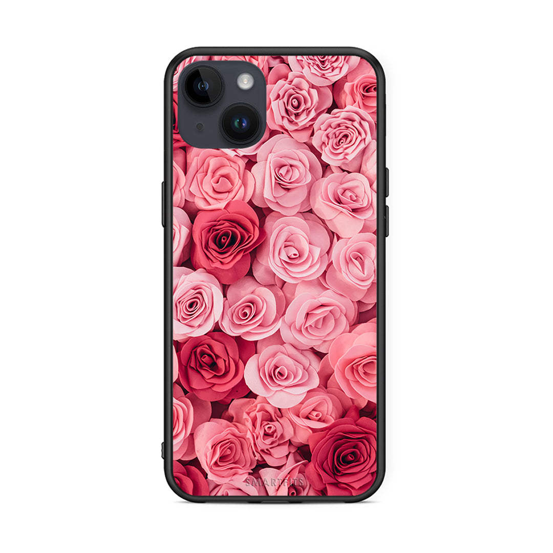 4 - iPhone 14 Plus RoseGarden Valentine case, cover, bumper