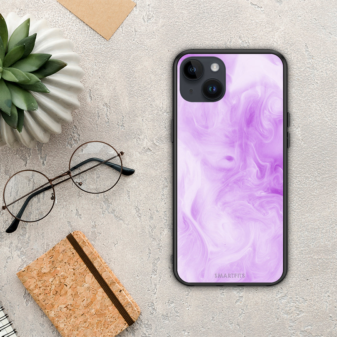 Watercolor Lavender - iPhone 14 Plus θήκη