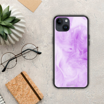 Watercolor Lavender - iPhone 14 Plus θήκη