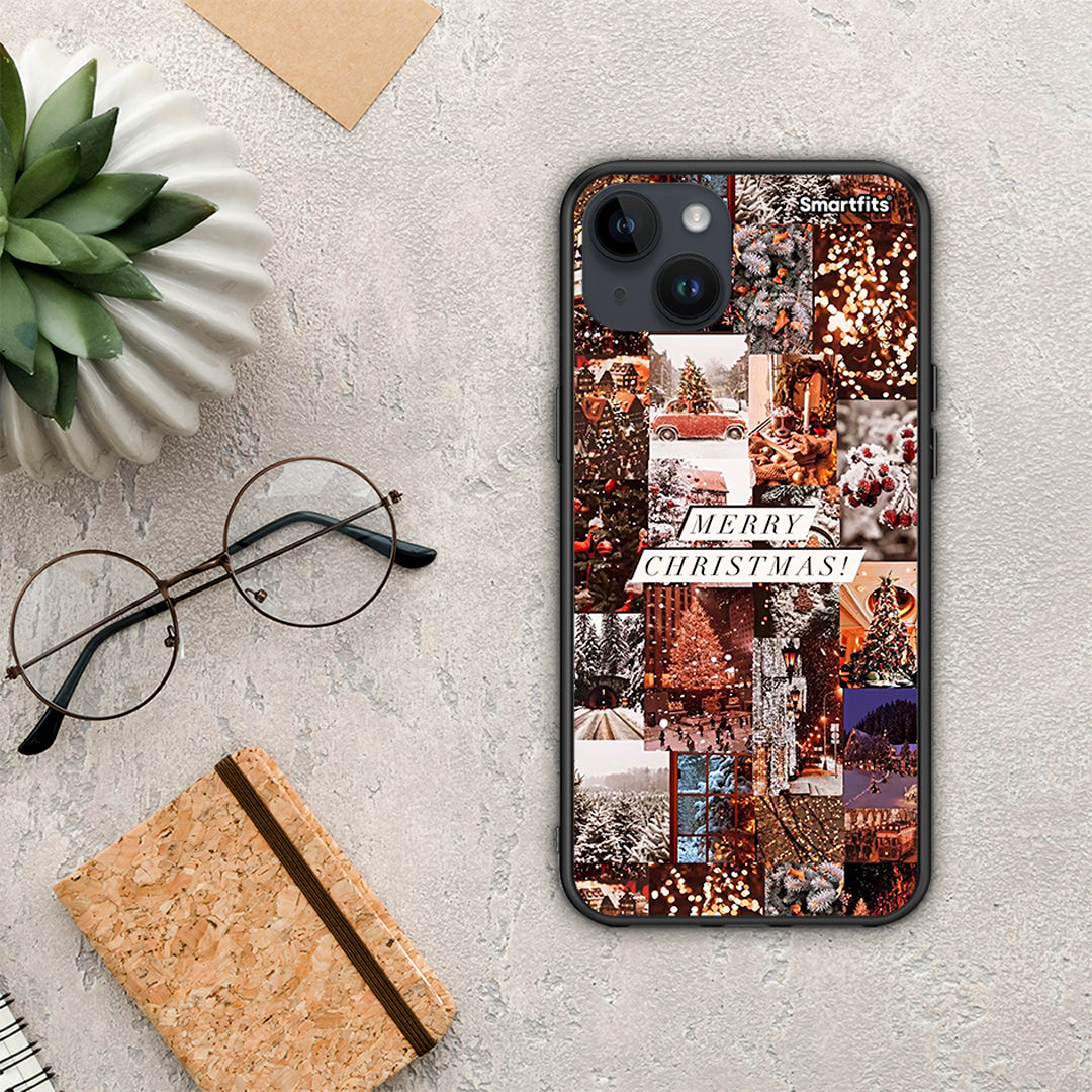 Xmas Collage - iPhone 14 Plus θήκη