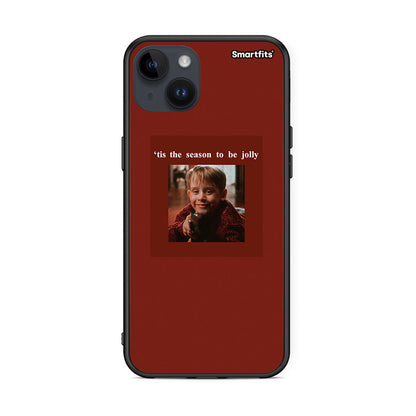 iPhone 15 Plus Xmas Ultimate Spirit θήκη από τη Smartfits με σχέδιο στο πίσω μέρος και μαύρο περίβλημα | Smartphone case with colorful back and black bezels by Smartfits