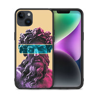 Thumbnail for Θήκη Αγίου Βαλεντίνου iPhone 15 Plus Zeus Art από τη Smartfits με σχέδιο στο πίσω μέρος και μαύρο περίβλημα | iPhone 15 Plus Zeus Art case with colorful back and black bezels