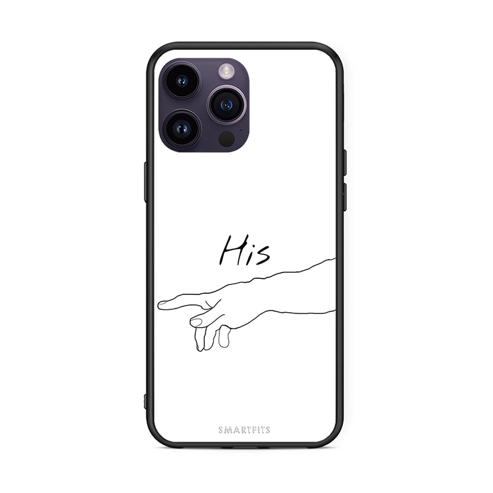 iPhone 14 Pro Aeshetic Love 2 Θήκη Αγίου Βαλεντίνου από τη Smartfits με σχέδιο στο πίσω μέρος και μαύρο περίβλημα | Smartphone case with colorful back and black bezels by Smartfits
