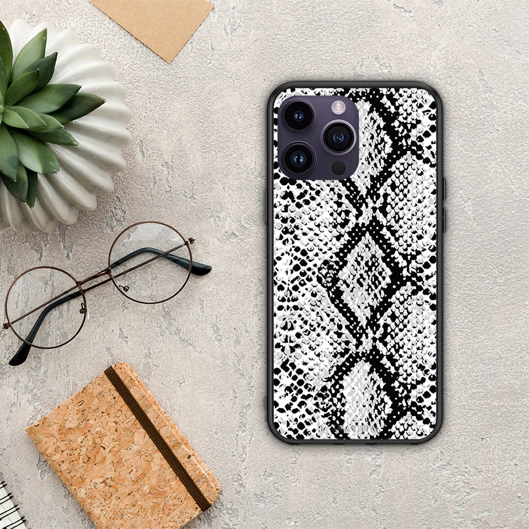 Animal White Snake - iPhone 15 Pro θήκη