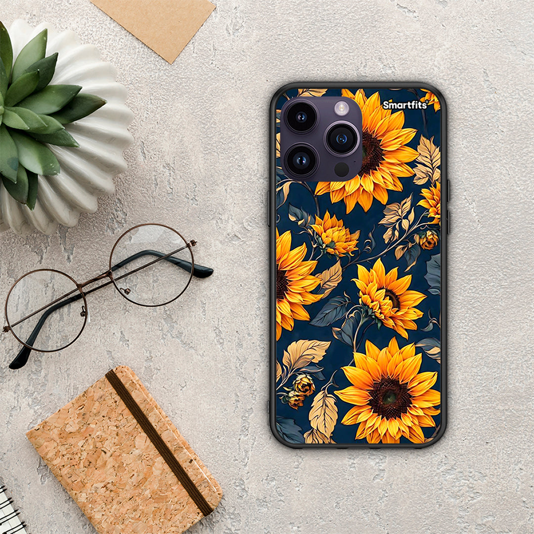 Autumn Sunflowers - iPhone 15 Pro θήκη