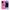 Θήκη iPhone 15 Pro Blue Eye Pink από τη Smartfits με σχέδιο στο πίσω μέρος και μαύρο περίβλημα | iPhone 15 Pro Blue Eye Pink case with colorful back and black bezels