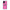 iPhone 15 Pro Blue Eye Pink θήκη από τη Smartfits με σχέδιο στο πίσω μέρος και μαύρο περίβλημα | Smartphone case with colorful back and black bezels by Smartfits