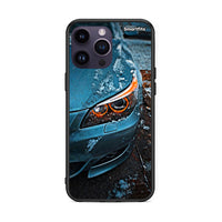 Thumbnail for iPhone 14 Pro Bmw E60 Θήκη από τη Smartfits με σχέδιο στο πίσω μέρος και μαύρο περίβλημα | Smartphone case with colorful back and black bezels by Smartfits