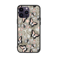 Thumbnail for 135 - iPhone 14 Pro Butterflies Boho case, cover, bumper