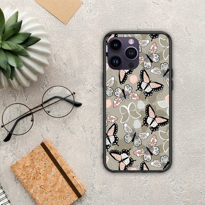Boho Butterflies - iPhone 15 Pro θήκη