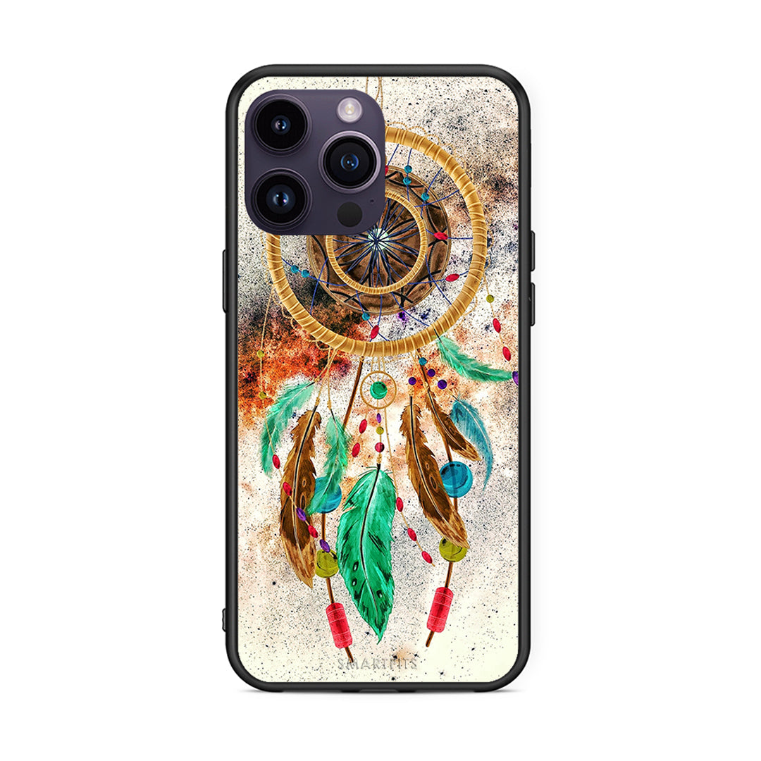 4 - iPhone 14 Pro DreamCatcher Boho case, cover, bumper
