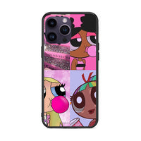 Thumbnail for iPhone 14 Pro Bubble Girls Θήκη Αγίου Βαλεντίνου από τη Smartfits με σχέδιο στο πίσω μέρος και μαύρο περίβλημα | Smartphone case with colorful back and black bezels by Smartfits