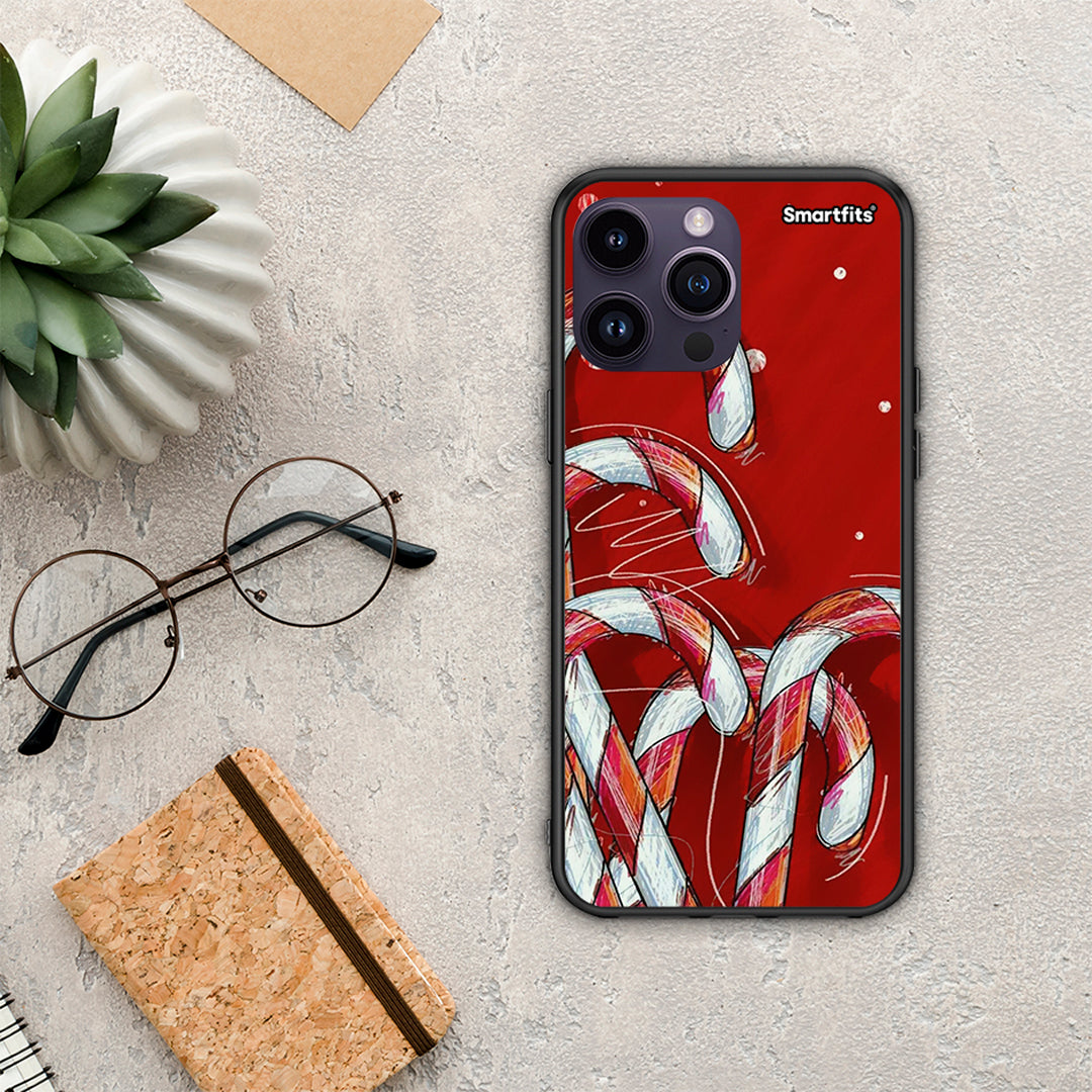 Candy Cane - iPhone 14 Pro θήκη