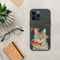 Thumbnail for Cat Goldfish - iPhone 14 Pro θήκη