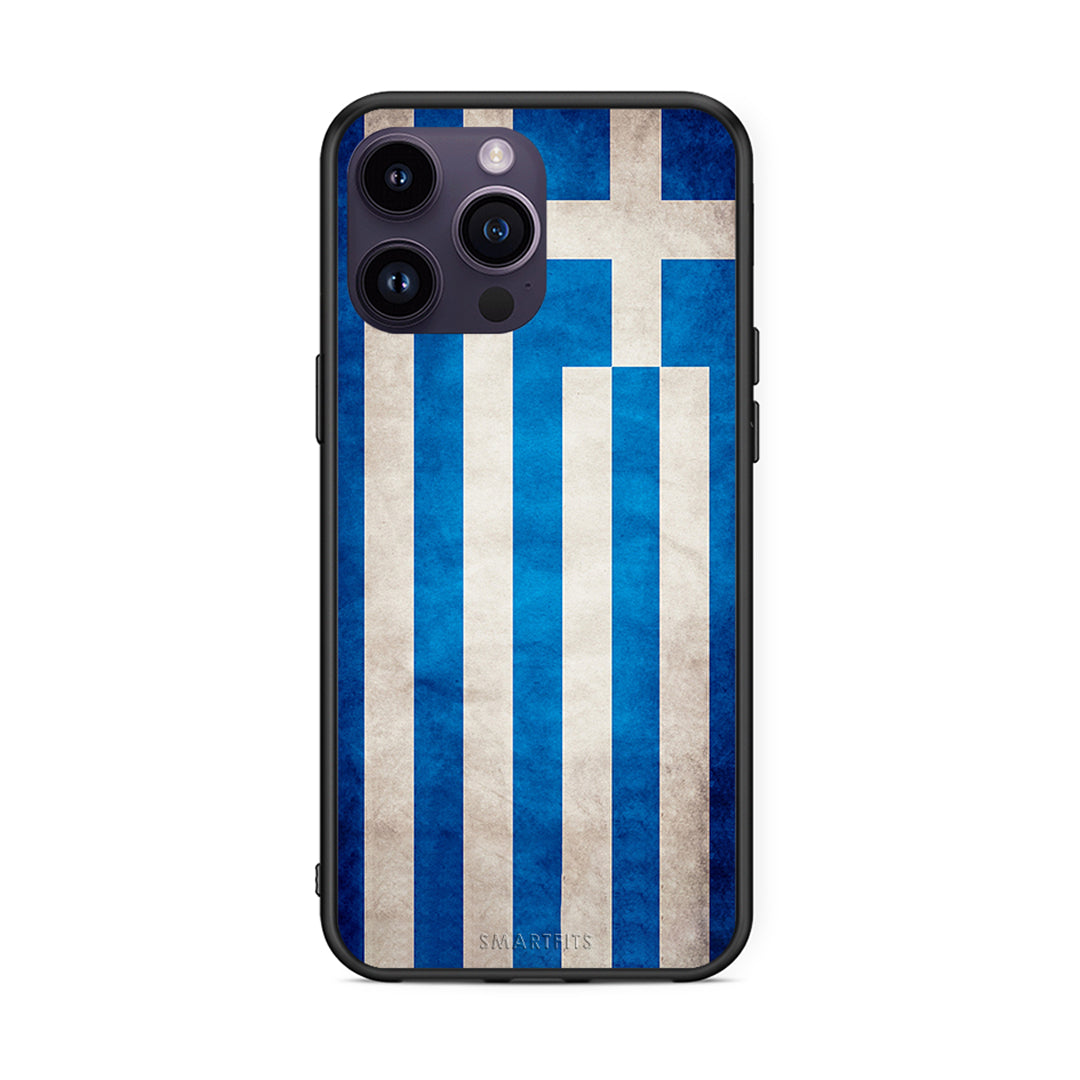 4 - iPhone 14 Pro Greeek Flag case, cover, bumper
