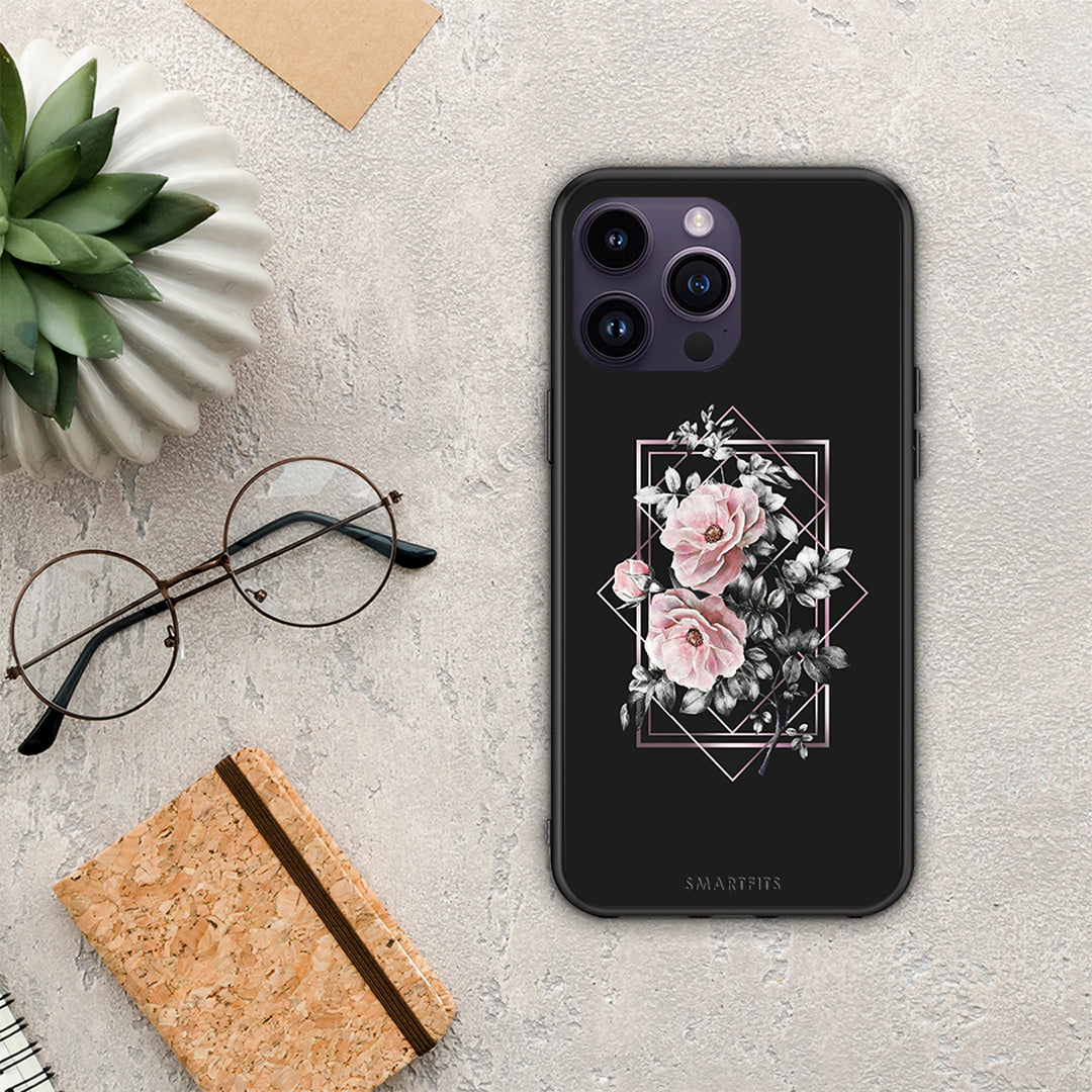 Flower Frame - iPhone 15 Pro θήκη