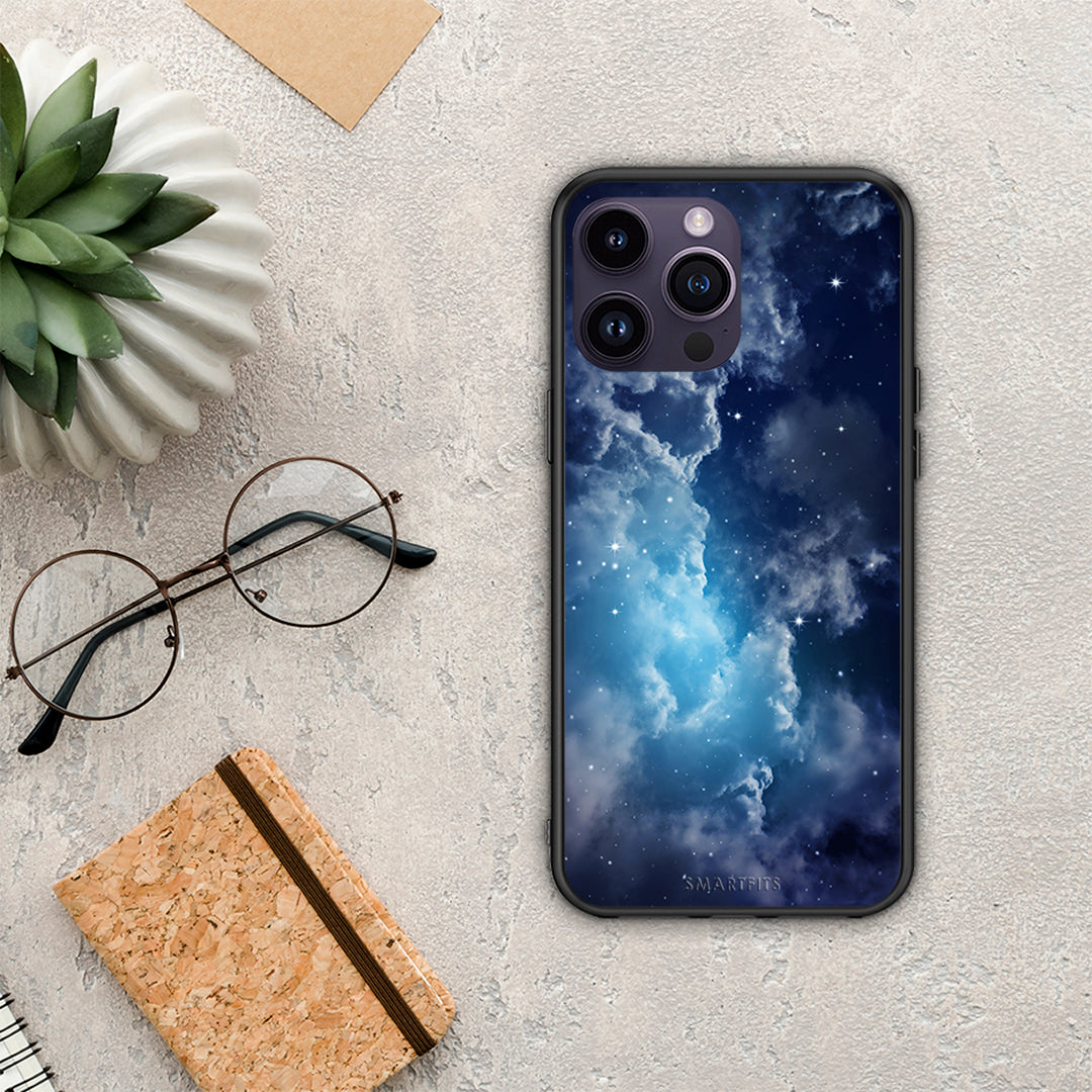 Galactic Blue Sky - iPhone 14 Pro θήκη