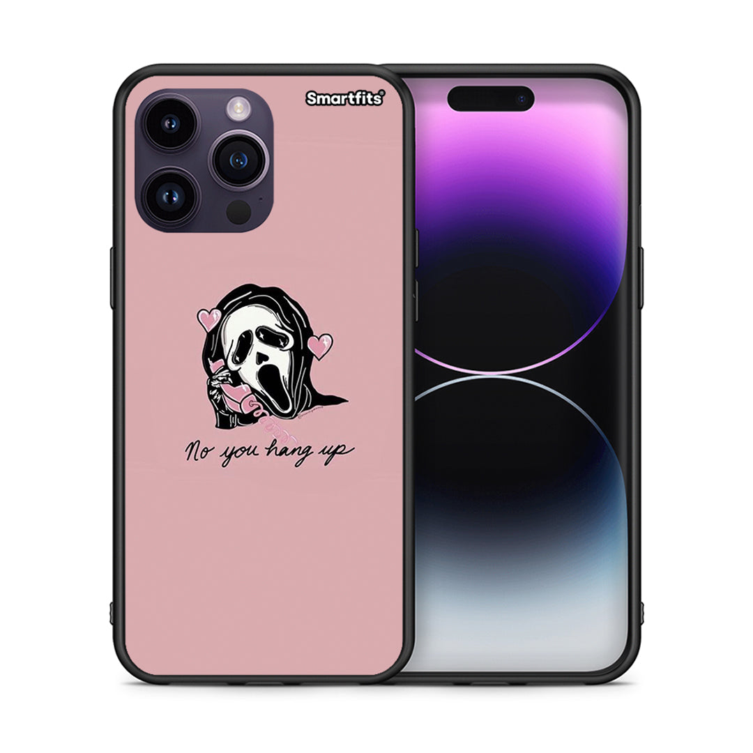 Θήκη iPhone 14 Pro Halloween Hang Up από τη Smartfits με σχέδιο στο πίσω μέρος και μαύρο περίβλημα | iPhone 14 Pro Halloween Hang Up case with colorful back and black bezels