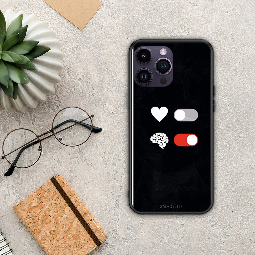 Heart Vs Brain - iPhone 15 Pro θήκη