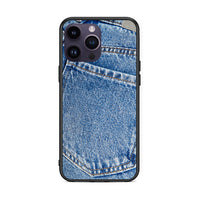 Thumbnail for iPhone 14 Pro Jeans Pocket θήκη από τη Smartfits με σχέδιο στο πίσω μέρος και μαύρο περίβλημα | Smartphone case with colorful back and black bezels by Smartfits