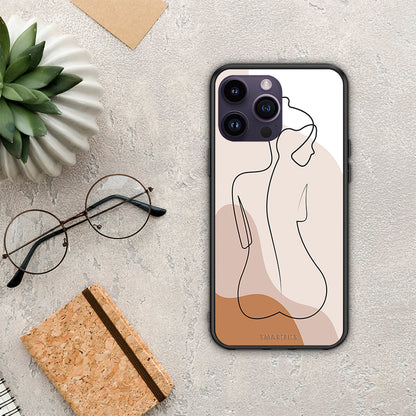LineArt Woman - iPhone 15 Pro θήκη