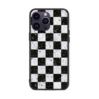 4 - iPhone 15 Pro Square Geometric Marble case, cover, bumper