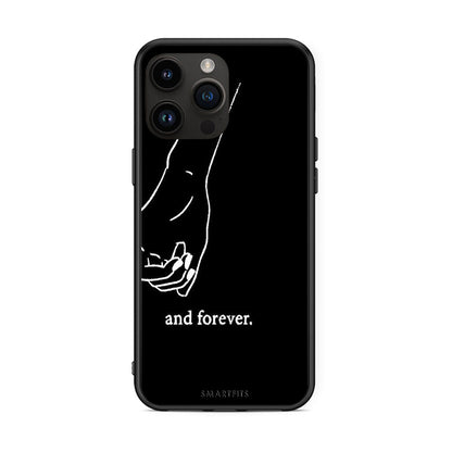 iPhone 14 Pro Max Always & Forever 2 Θήκη Αγίου Βαλεντίνου από τη Smartfits με σχέδιο στο πίσω μέρος και μαύρο περίβλημα | Smartphone case with colorful back and black bezels by Smartfits