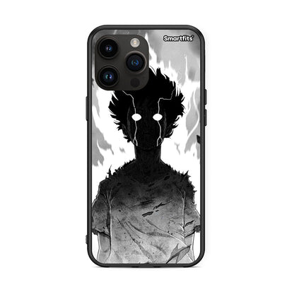 iPhone 15 Pro Max Anime Boy Θήκη από τη Smartfits με σχέδιο στο πίσω μέρος και μαύρο περίβλημα | Smartphone case with colorful back and black bezels by Smartfits