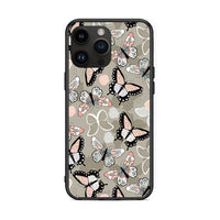 Thumbnail for 135 - iPhone 15 Pro Max Butterflies Boho case, cover, bumper