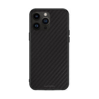 Thumbnail for iPhone 14 Pro Max Carbon Black θήκη από τη Smartfits με σχέδιο στο πίσω μέρος και μαύρο περίβλημα | Smartphone case with colorful back and black bezels by Smartfits