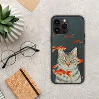 Thumbnail for Cat Goldfish - iPhone 14 Pro Max θήκη