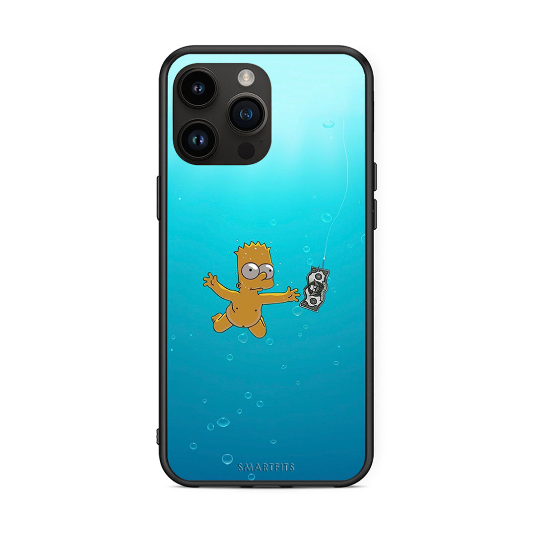 iPhone 14 Pro Max Chasing Money θήκη από τη Smartfits με σχέδιο στο πίσω μέρος και μαύρο περίβλημα | Smartphone case with colorful back and black bezels by Smartfits