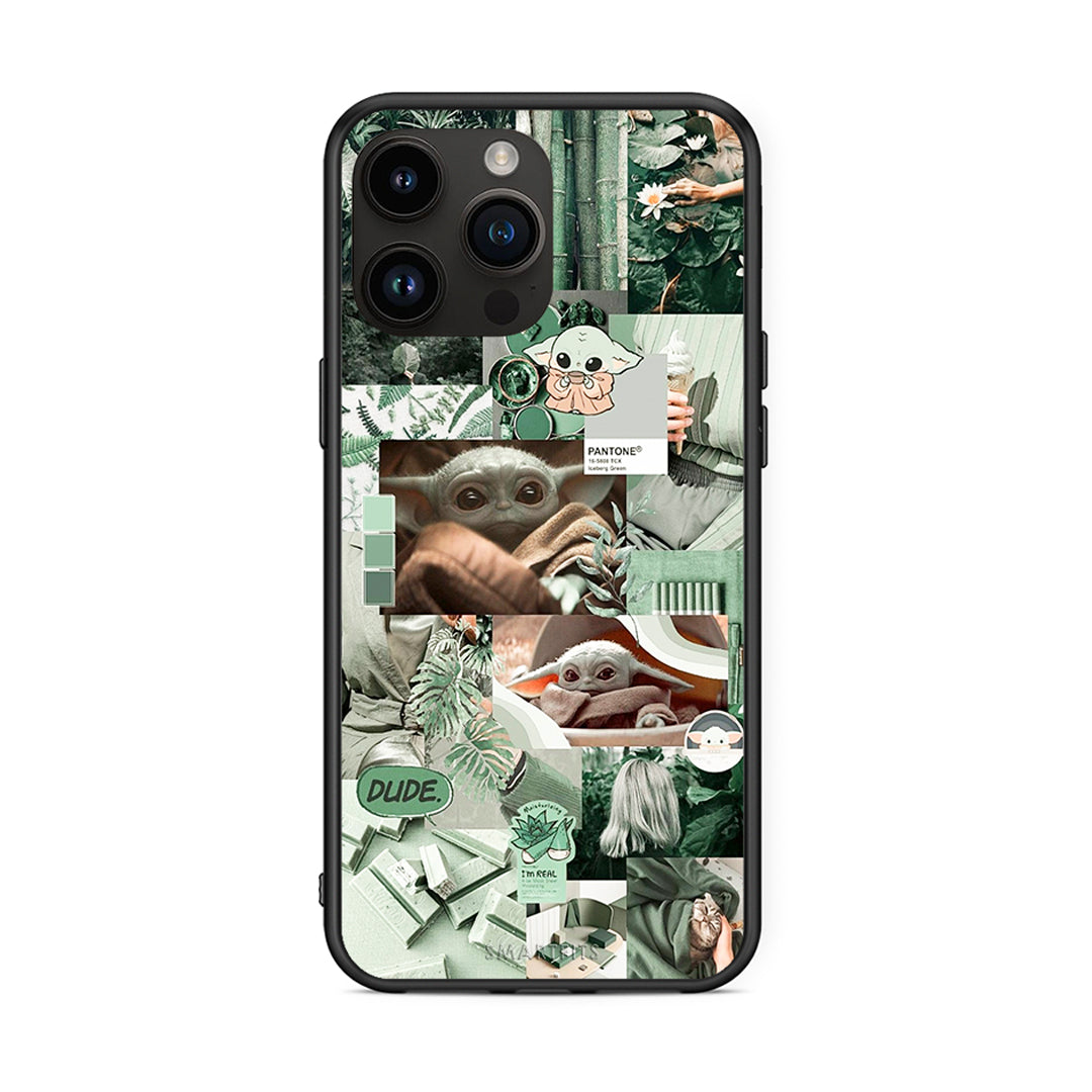 iPhone 15 Pro Max Collage Dude Θήκη Αγίου Βαλεντίνου από τη Smartfits με σχέδιο στο πίσω μέρος και μαύρο περίβλημα | Smartphone case with colorful back and black bezels by Smartfits
