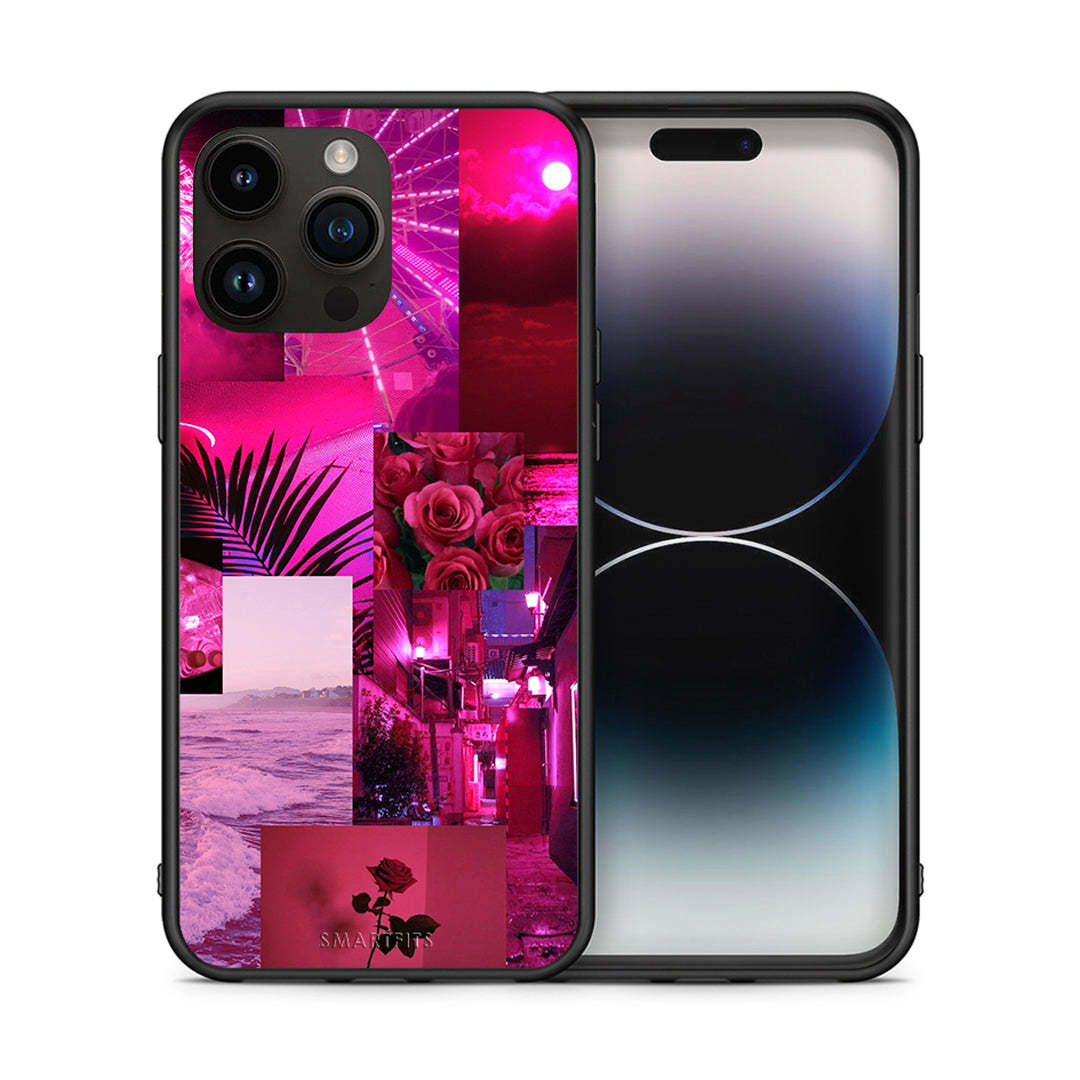 Collage Red Roses - Θήκη Κινητού