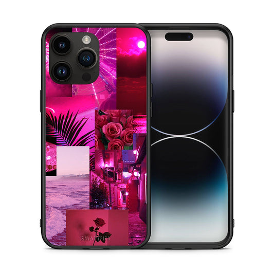 Collage Red Roses - Θήκη Κινητού